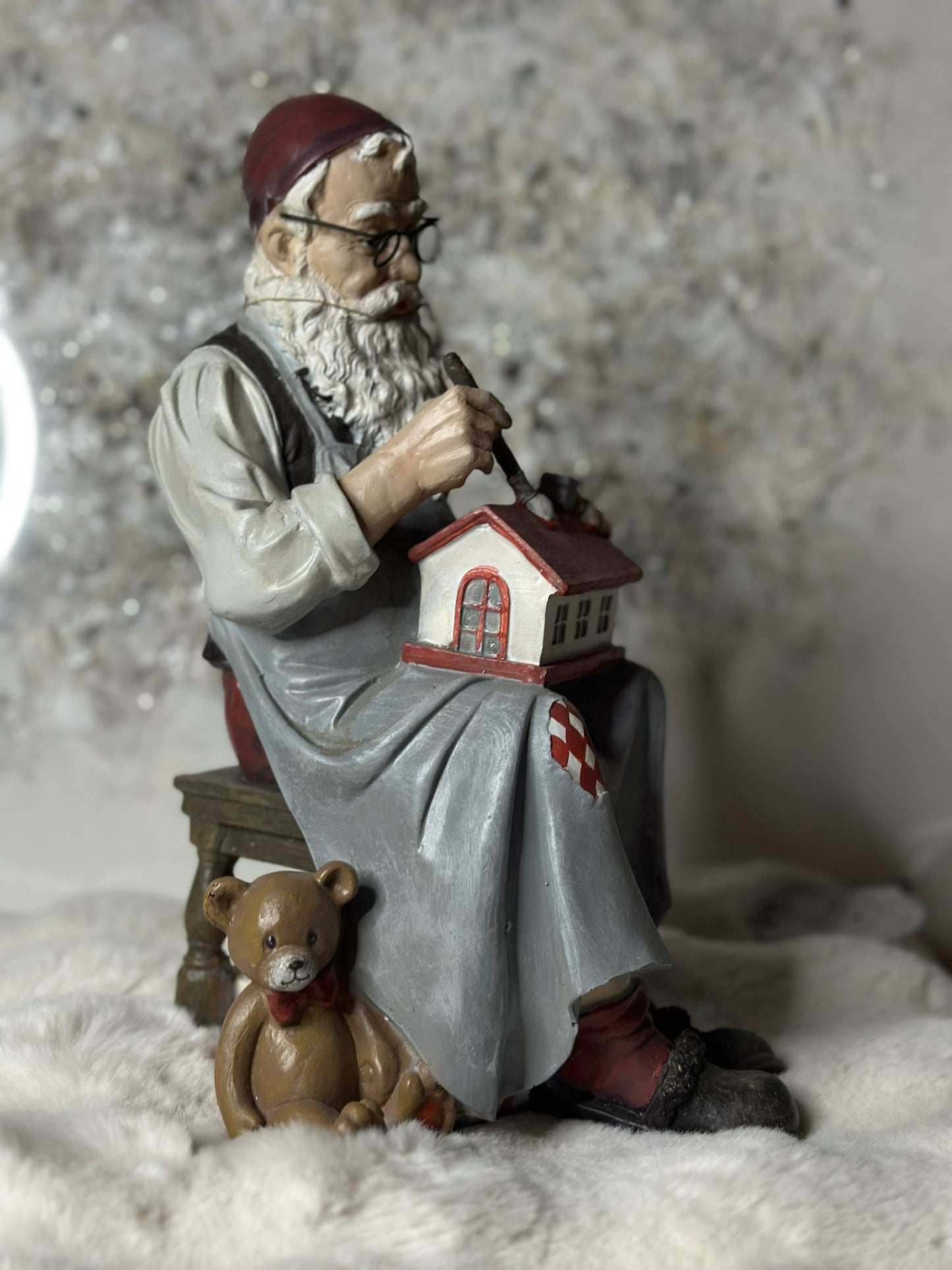 Babbo Natale in resina