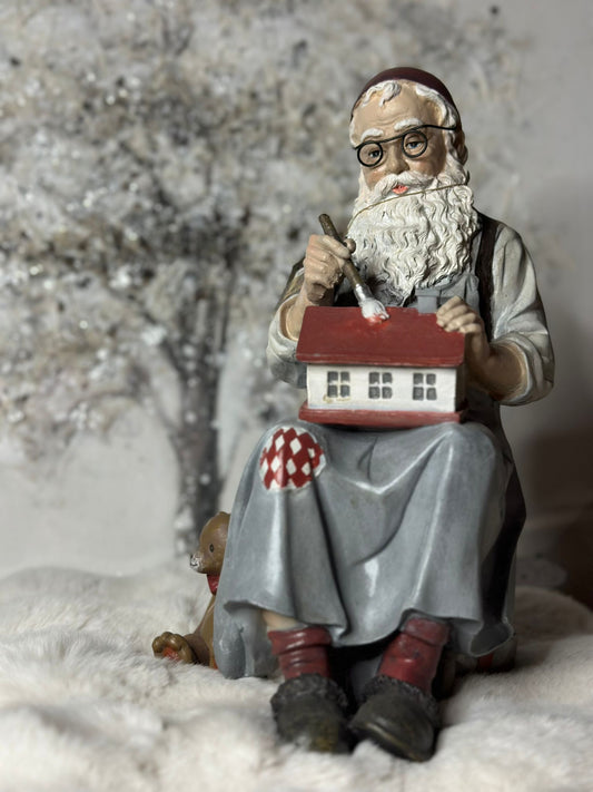 Babbo Natale in resina