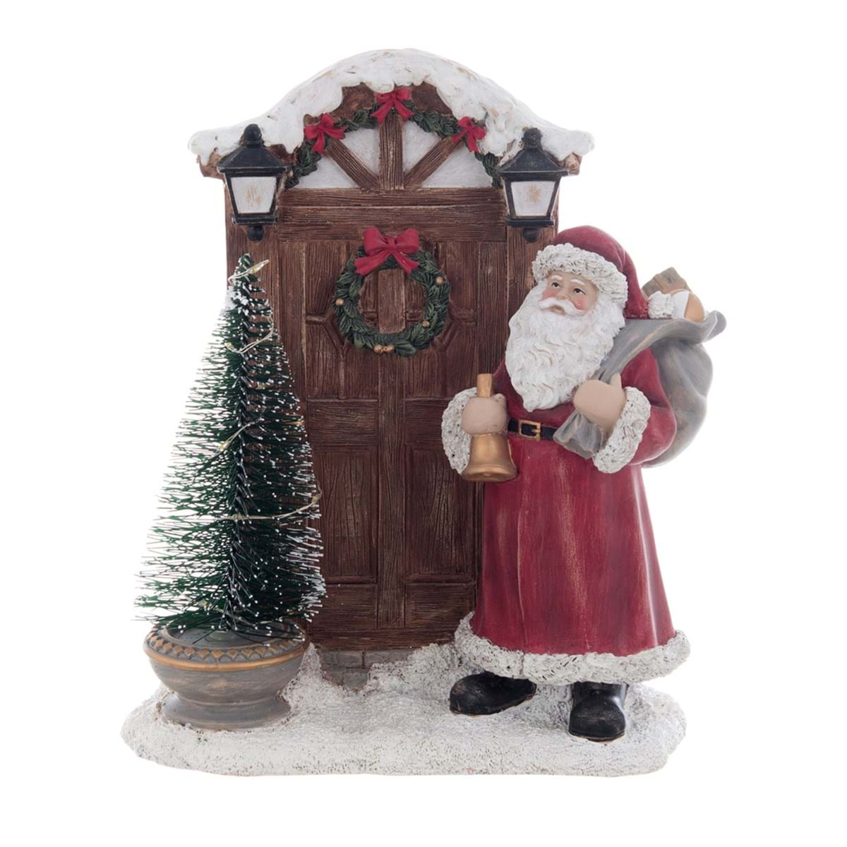 Decoro Santa Claus con led